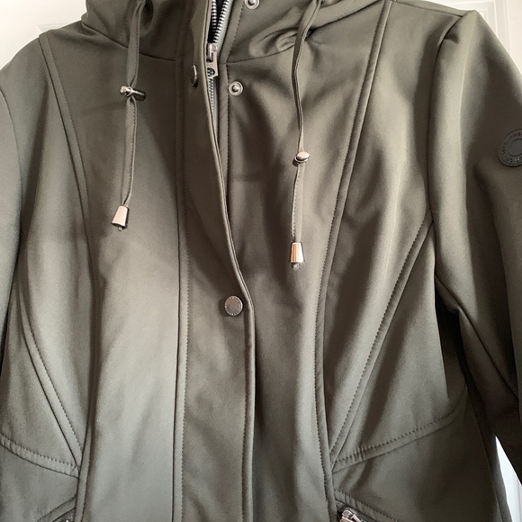 NWT FRENCH CONNECTION💥HP🎉Versatile Coat Olive, S - Picture 6 of 15